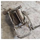 Manual Winch with Cable and Hook