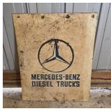Mercedes-Benz Diesel Trucks Sign