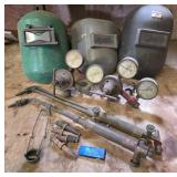 Welding Equipment With Gauges and Accessories