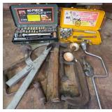 Vintage Tool Assortment with Socket Sets