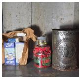 Jar Accessories and Decorative Tin