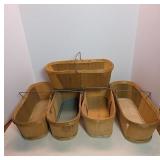 Wooden Market Baskets