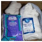 Polyester Fiberfill and Blanket Lot