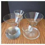 Clear Glass Tableware