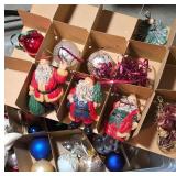 Holiday Ornaments in Tubs