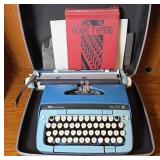 Smith-Corona Galaxie Typewriter with Case