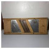 Wood and Metal Cabbage Slicer