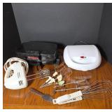 Hamilton Beach Mixer and Snack Sandwich Makers