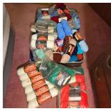 Red Heart Yarn in Case