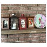 Decorative Lanterns and Thermometer Set