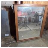 Wood-Framed Window With Glass Pane