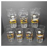 Missouri Mizzou Coca-Cola Brand Glasses
