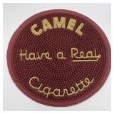 Camel Advertising Ashtray, 9 Inches Diameter