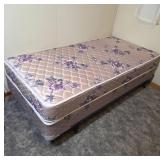 Floral Twin Mattress With Box Spring