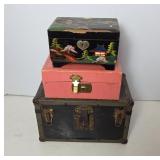Decorative Boxes with Locking Features
