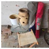 Outdoor Furniture and Planter Assortment