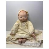 Porcelain Baby Doll With Long Gown