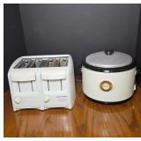 Proctor-Silex Toaster and Nesco Cooker