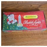 Peerless Bubble Lights with Original Box