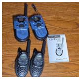 Motorola Talkabout Radios with Manual