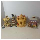 Decorative Ceramic and Resin Coastal Collectibles