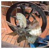 Metal Propeller and Pulley Assembly