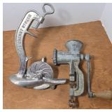 Vintage Enterprise Meat Chopper And Cherry Stoner