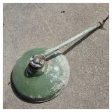 Industrial Green Metal Enamel Lamp