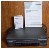 Sylvania SRV206 VHS Recorder with Manual