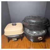 Presto Skillet and Rival Indoor Grill