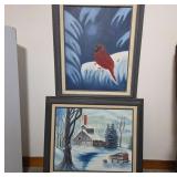 Canvas Paintings With Winter Scenes