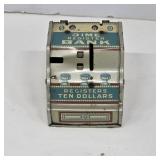 Dime Register Bank Tin Toy by Marx