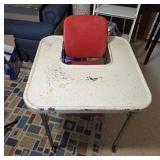 Cosco Child's Metal High Chair Desk
