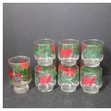 Holiday-Themed Drinking Glasses With Decorations