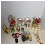 Cardinal and Bird Figurines