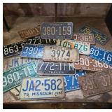 Vintage License Plates