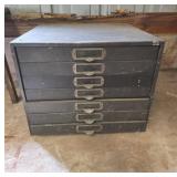 Metal Drawer Cabinet with Steel Construction