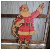 5 Ft Wooden Santa Cutout
