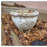 2 Decorative Concrete Planters