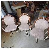 Swivel Chairs With Upholstered Seats