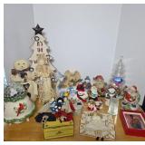 Christmas Decor and Figurines Collection