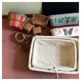 Decorative Baskets and Miniature Furniture