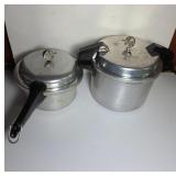 Aluminum Pressure Cookers with Lids