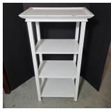 White Wooden Display Shelf