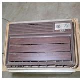 Amana Window AC Unit with Wooden Paneling