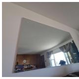 Rectangular Wall Mirror with Mounting Hardware