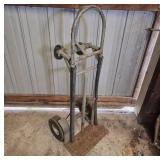 Metal Hand Truck with Pneumatic Wheels