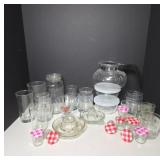 Glassware and Lidded Containers