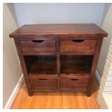 Wooden Chest with Four Drawers