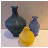 Decorative Frosted Glass Vases